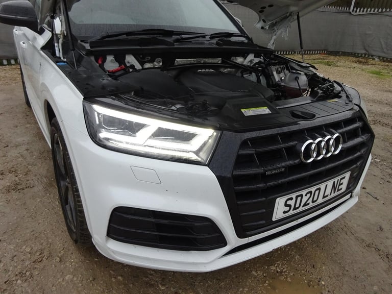 2020 20 REG AUDI Q5 S LINE BLACK EDITION 45 TFSI QUATTRO AUTO DAMAGED SALVAGE