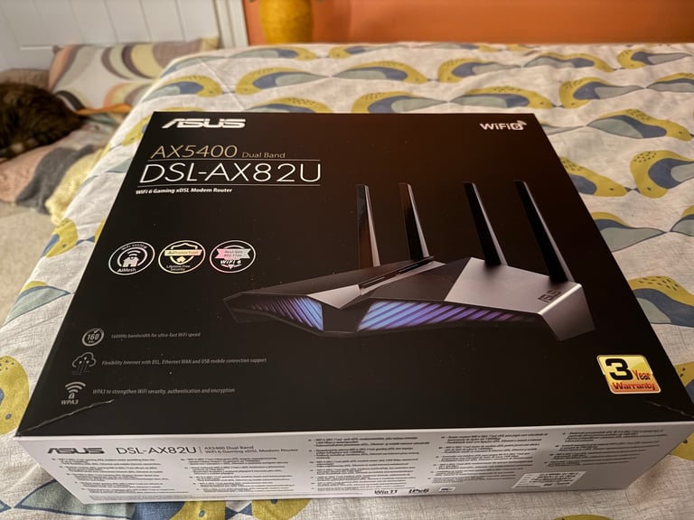 image for Asus ax5400 dual band gaming router