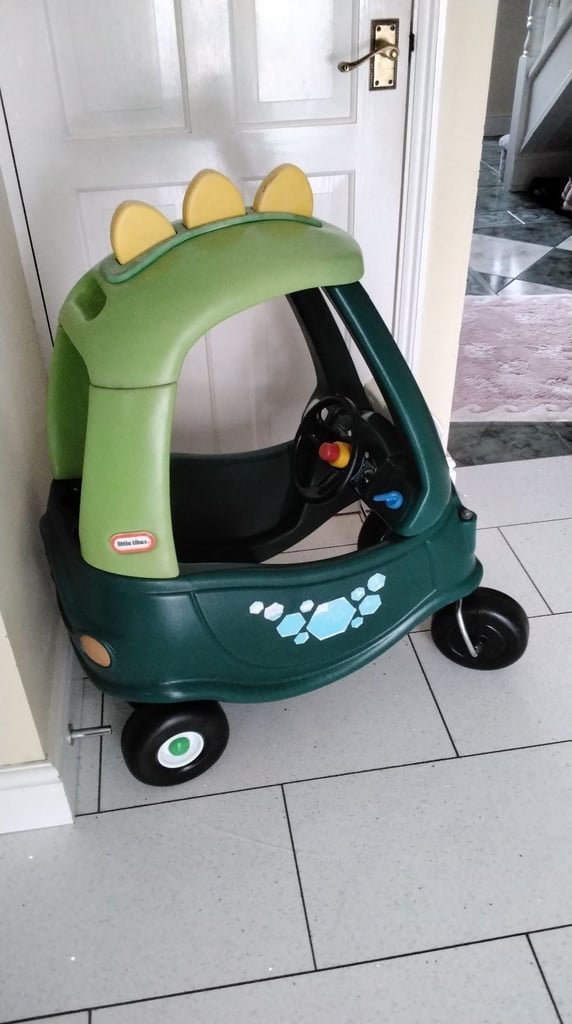 Little tikes cozy coupa dinosaur car no offers 