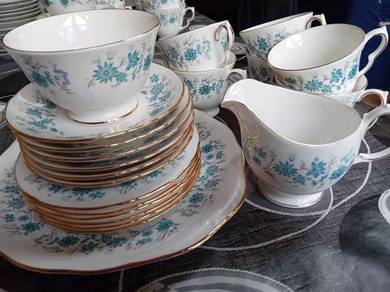 image for Colclough bone china tea set