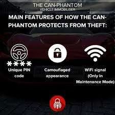  CAN PHANTOM Vehicle Immobiliser Supplied & Fitted