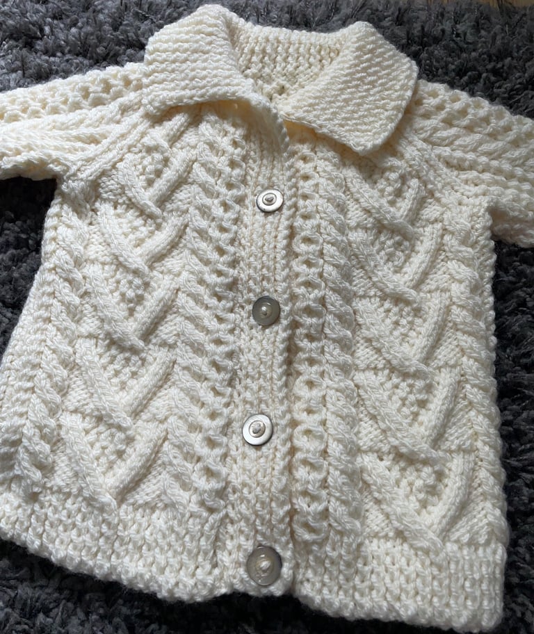 Aran Baby Cardigans