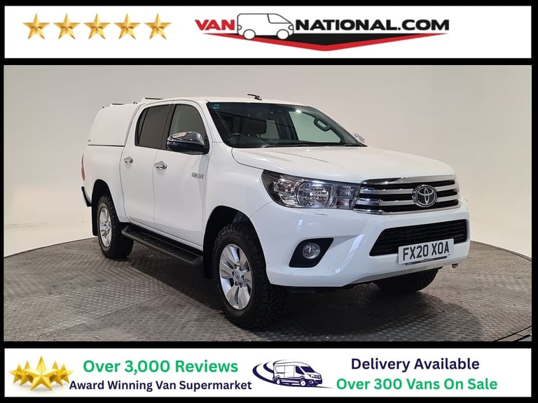 2020 Toyota Hilux Icon 4Wd D-4D Dcb Pickup Diesel Automatic