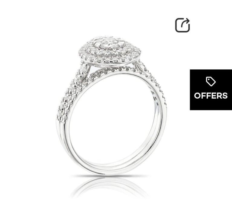 Engagement ring/Wedding ring set