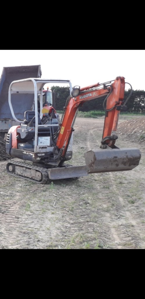 Kubota KX36-2 Alpha Mini digger 5x buckets only 1800 hrs from new owned 10yrs.