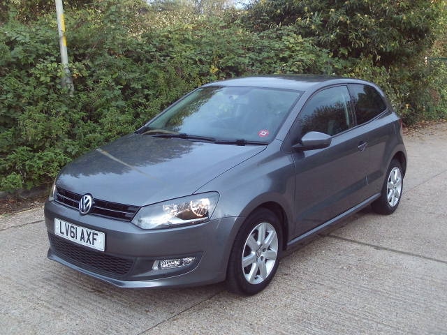 2011 Volkswagen Polo 1.2 Match 3dr Grey 59k Miles FSH Years MOT Warranty HATCHBACK Petrol Manual