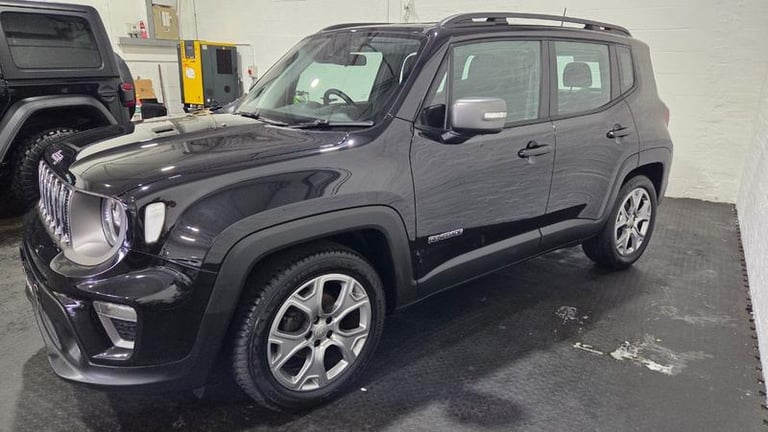 2021 Jeep Renegade 1.0 T3 GSE Limited 5dr-BLACK LEATHER-SAT NAV Manual Hatchback Petrol Manual