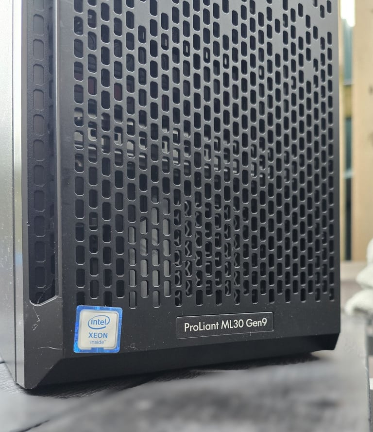 HP ProLiant ML30 Gen9 Tower Server – Xeon E3-1220 v5 | 64GB RAM | 3TB SSD