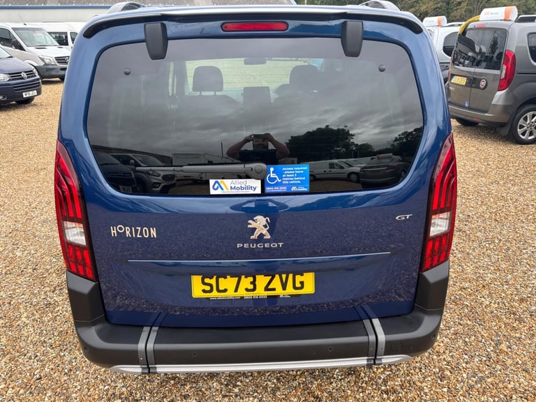 PEUGEOT RIFTER WAV WHEELCHAIR ACCESSIBLE VEHICLE AUTOMATIC 1.5 BlueHDi Allure