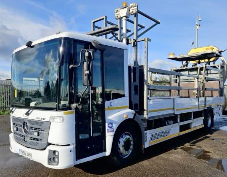 2016 MERCEDES ECONIC 1830 IPV TRAFFIC MANAGMENT SCORPION CRASH CUSHION EURO 6