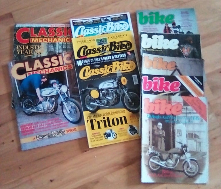 Motorcycle Magazines - Old and Contemporary - Free