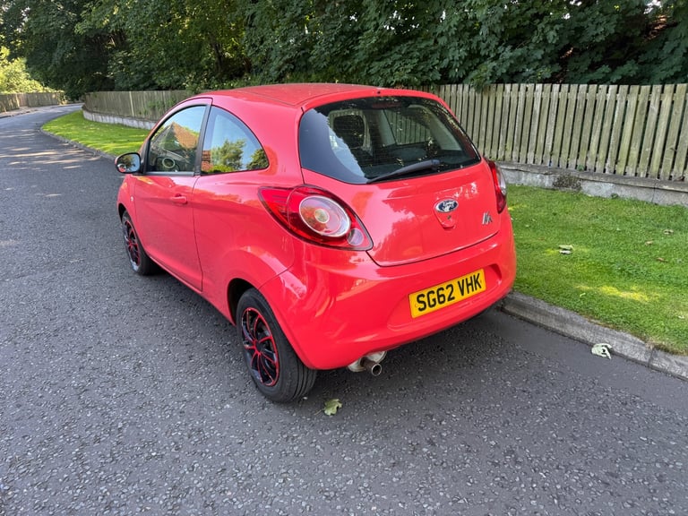 FORD KA EDGE 1.2L (2012) start/stop full year mot cheap tax 3 door