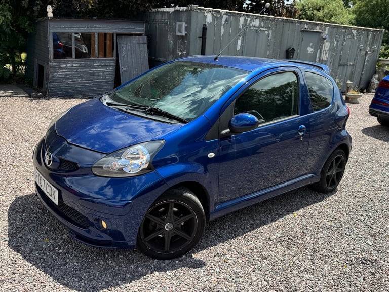 2007 Toyota AYGO 1.0 VVT-i Blue 3dr HATCHBACK Petrol Manual