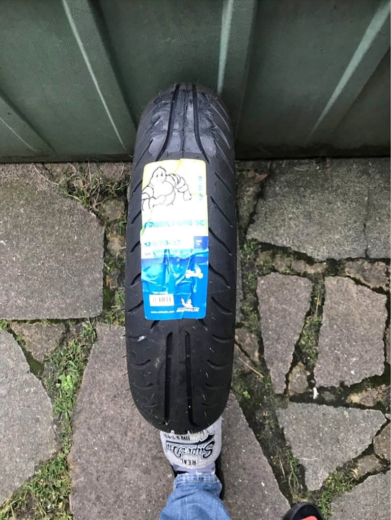 image for Michelin Power Pure SC Front Tyre 120/70-13 Inch