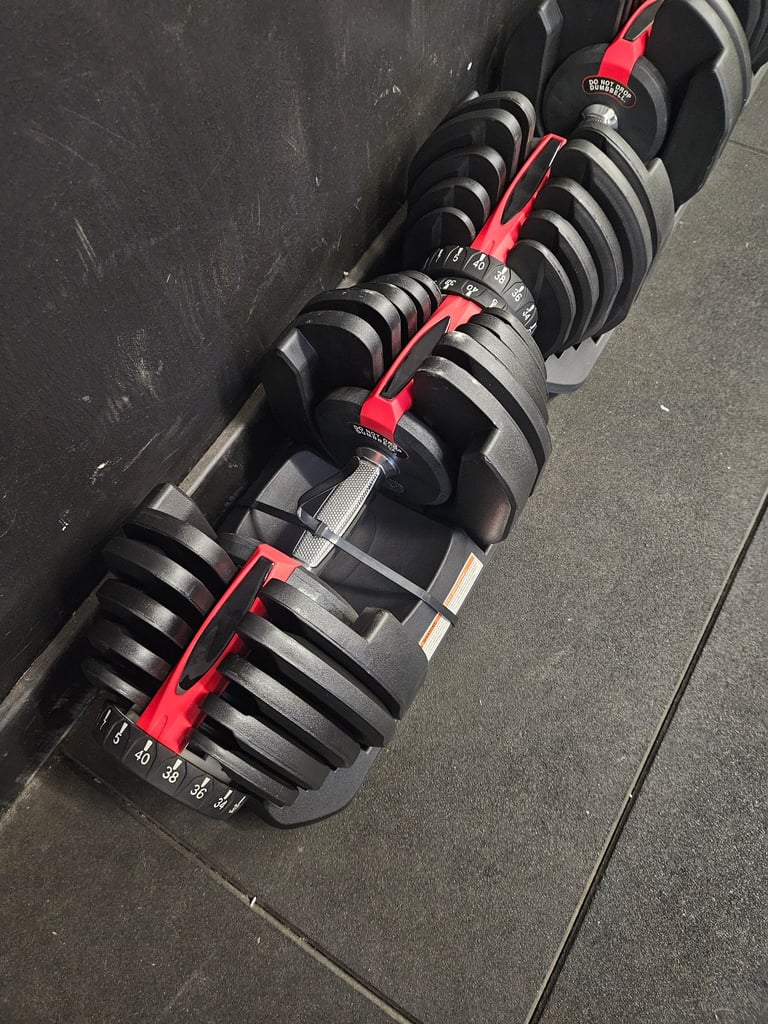 40kg adjustable dumbbell pairs 