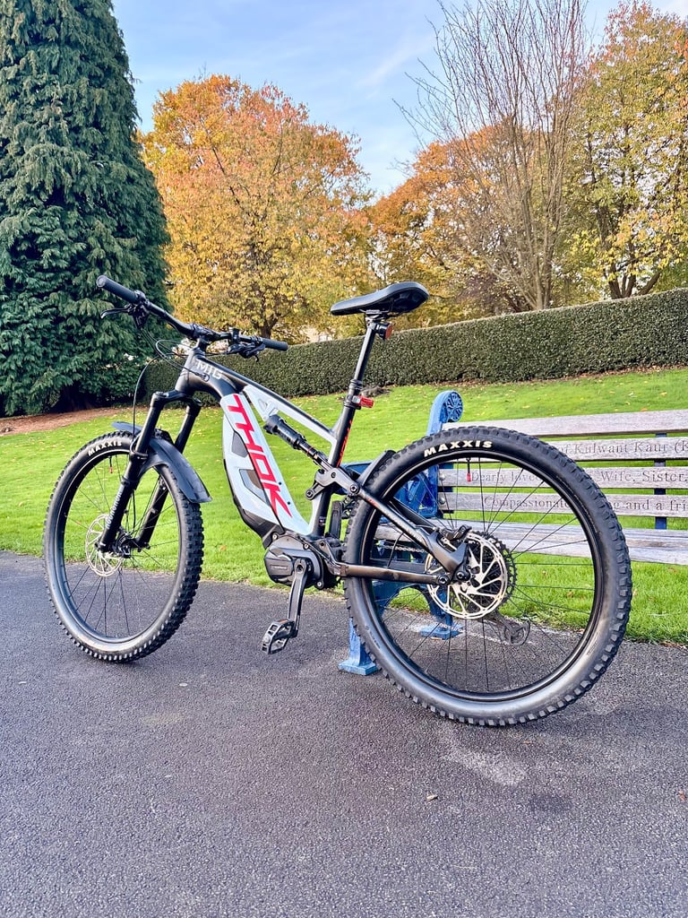 THOK MIG 630 Full Suspension Electric Mountain E MTB E Bike