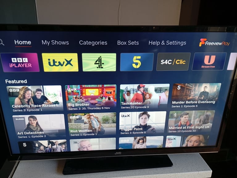 image for JVC 32 " smart TV. Excellent condition. Collection from Chepstow area