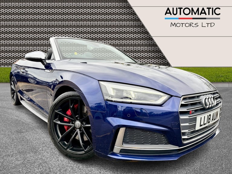 2018 Audi S5 3.0 TFSI V6 Cabriolet 2dr Petrol Tiptronic quattro Euro 6 (s/s)