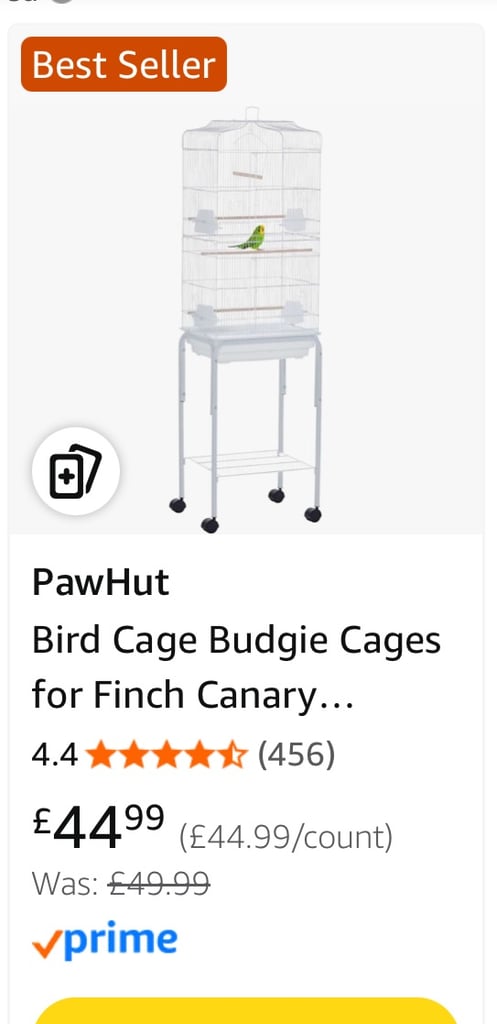 Brand new cage and stand 