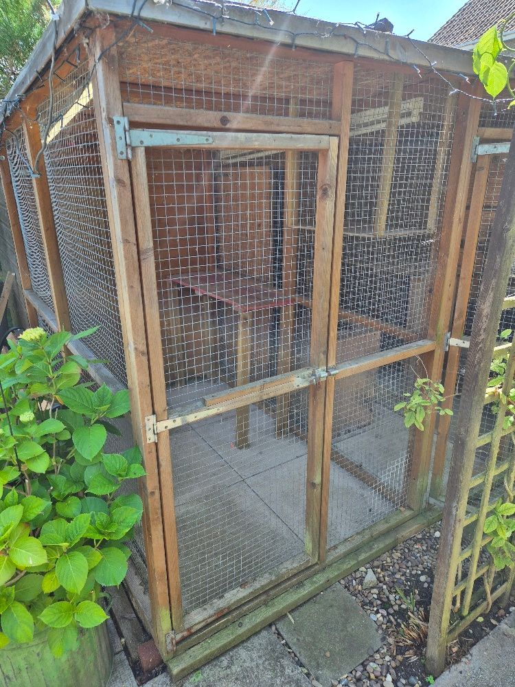 Double Walk-In Cattery / Catio / Pet Pen 