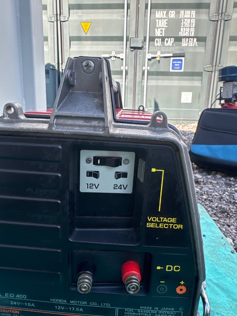 Honda ED 400 DC Generator 12v 24V
