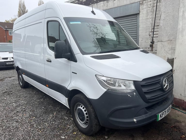 2021 Mercedes-Benz Sprinter 55kWh Progressive Auto FWD L2 H2 5dr 20kW Charger PANEL VAN Electric ...