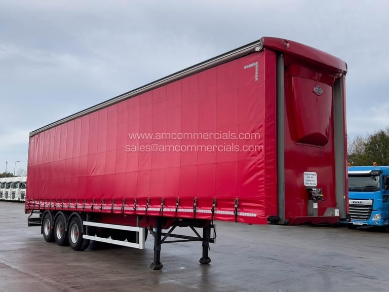 CARTWRIGHT 4550MM PILLARLESS TRI AXLE CURTAINSIDE TRAILER 