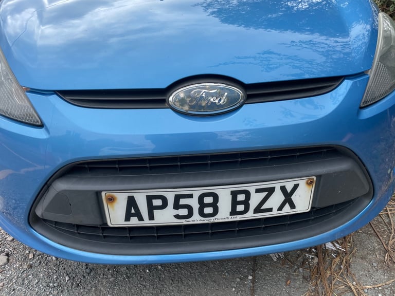 FORD FIESTA 1.2 STYLE+ 58 REG BLUE 3 DOOR MOT FEBRUARY 27TH 2026 SERVICE HISTORY LOW INSURANCE 