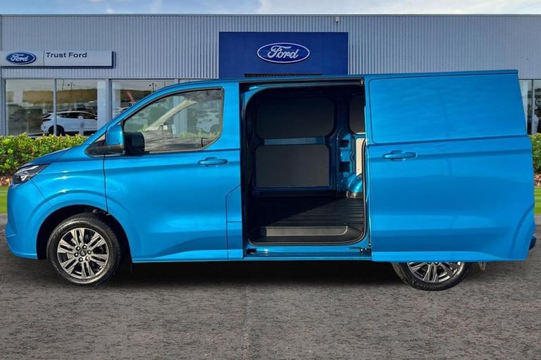 2024 Ford E-Transit 320 Limited AUTO L1 SWB RWD 100kW 65kWh Low Roof, DEMO, 17inch CARBONISED A P...