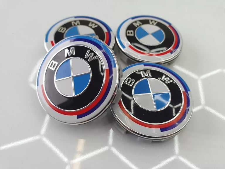 FAST DELIVERY B M W 4X ALLOY WHEEL CENTRE HUB CAPS E30,E36,E46,E92 68mm