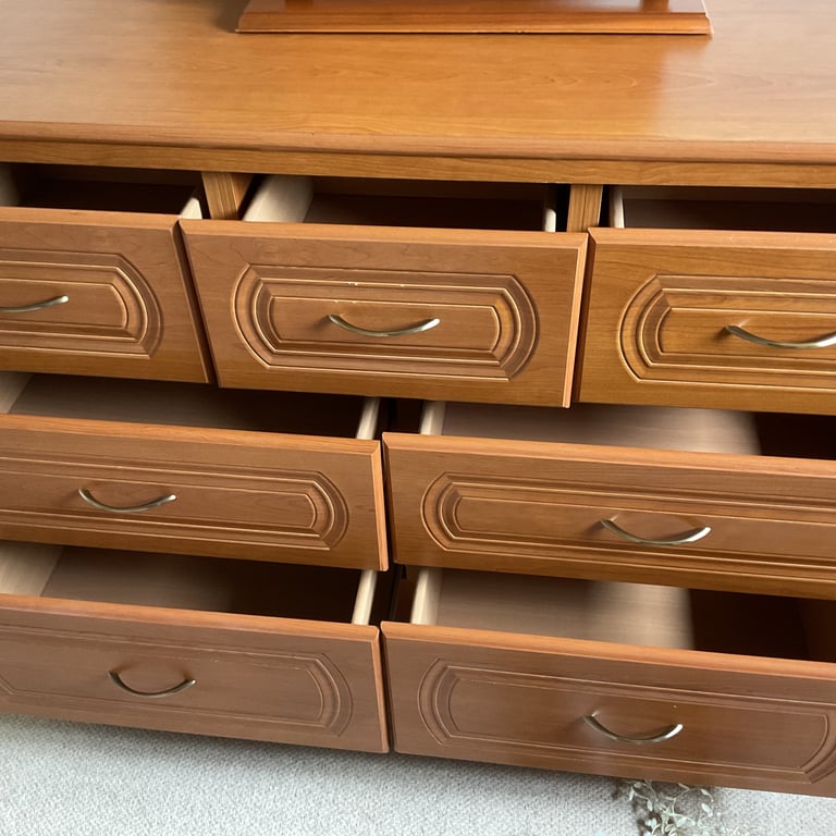 Bedroom furniture x five pieces, To be sold together.
