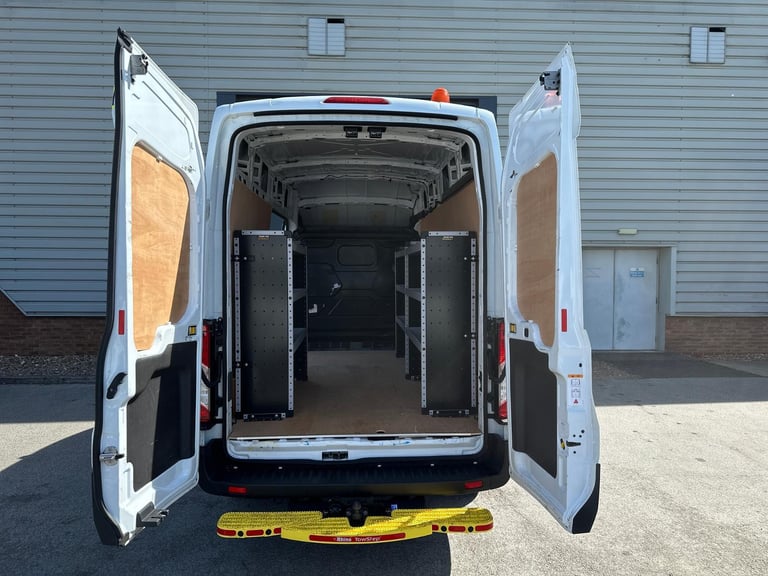 72 Reg Ford Transit L3H3 130ps RWD, Utility, Workshop, Civils, Tow bar & Step