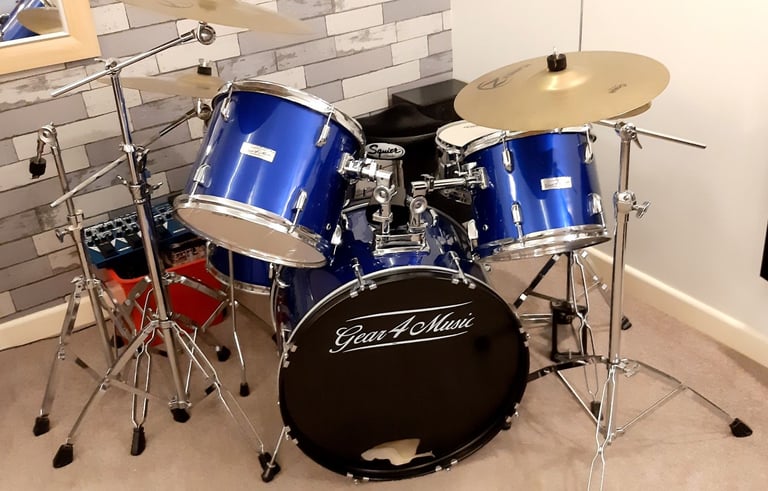 12 PIECE DRUM KIT (Adult size)