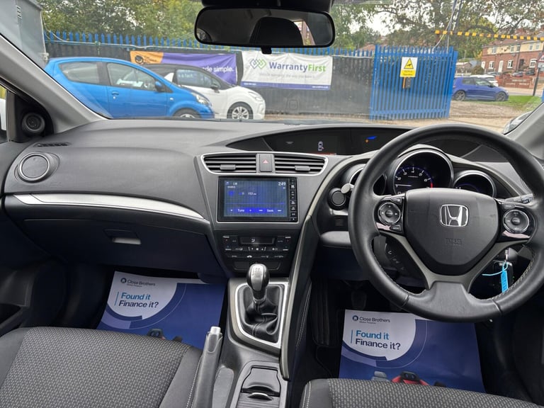 2016 Honda Civic 1.4 i-VTEC SE Plus (Navi) Euro 6 (s/s) 5dr HATCHBACK Petrol Manual