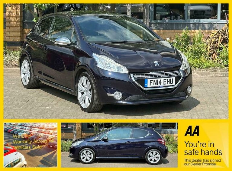 2014 Peugeot 208 1.6 VTi XY Euro 5 3dr HATCHBACK Petrol Manual