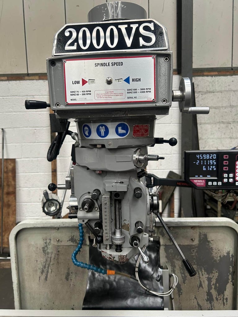 EUROPA VS2000 TURRET MILLING MACHINE YEAR 2018