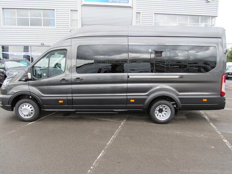 2024 Ford Transit 460 EcoBlue Limited 17 SEATER MINIBUS 165 BHP SAT NAV CAMERA H-SEATS HUGE S Min...