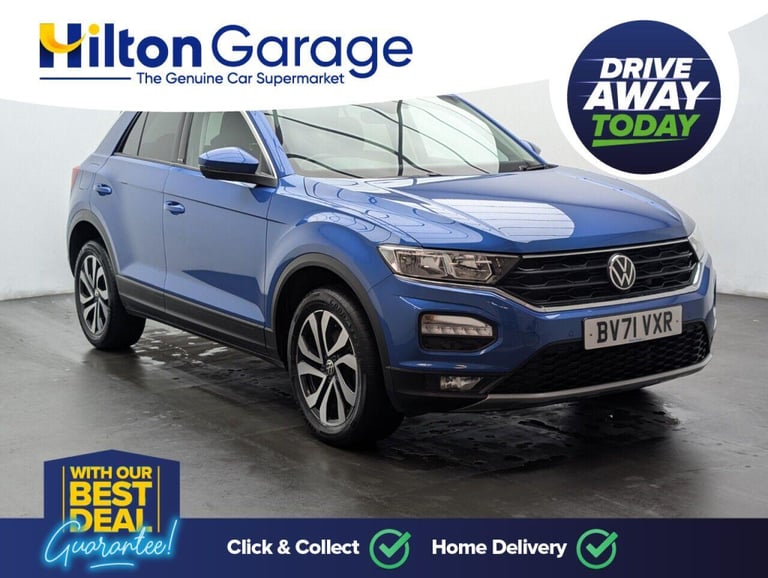 2021 Volkswagen T-Roc 1.0 TSI Active SUV 5dr Petrol Manual Euro 6 (s/s) (110 ps) LANE ASSIST+PARK...