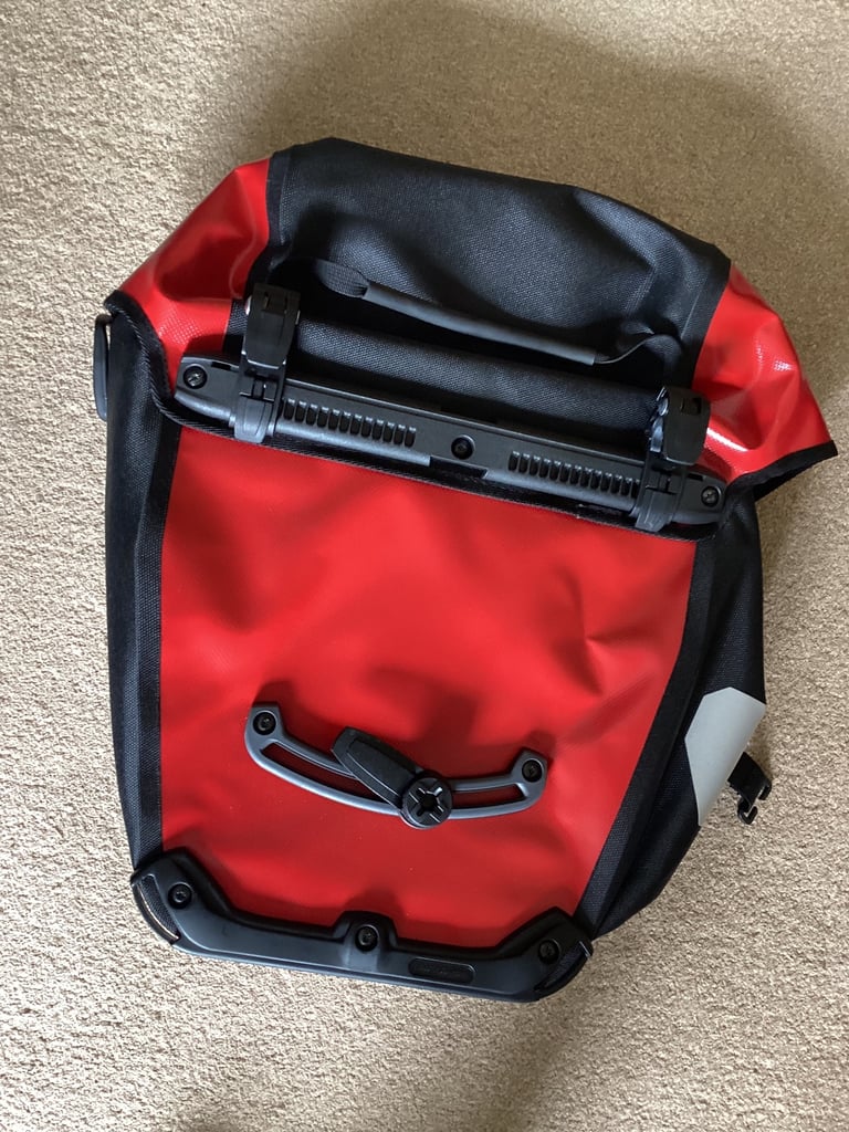 Ortlieb rear pannier bags.