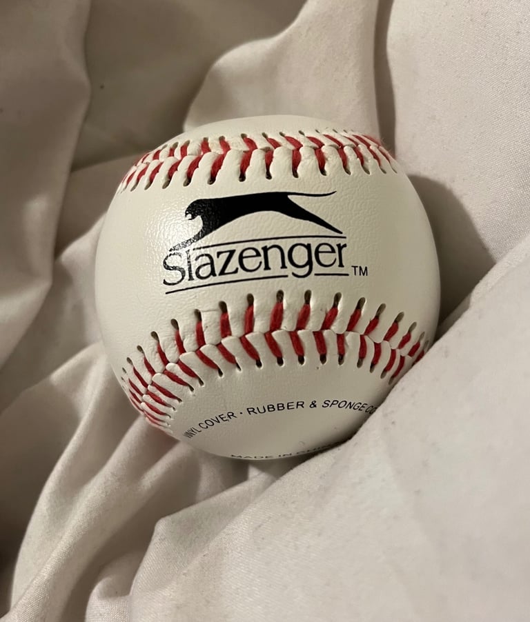 image for Slazenger Soft-Core Synthetic Rubber Sports Baseball Rounders Ball