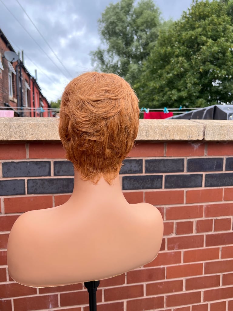 Pixie cut Humanhair wig 