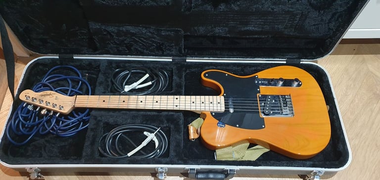 image for Butterscotch Tele - Squire Affinity £200 with hard case