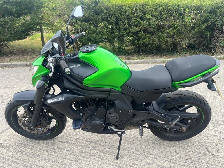2016 66 KAWASAKI ER 650 FFF ABS ER6N ER6 ER-6N NAKED BLACK CLEAN LOW MILES