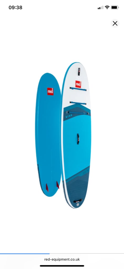 Two Ride 10’6 x 32” MSL Red co paddleboards 