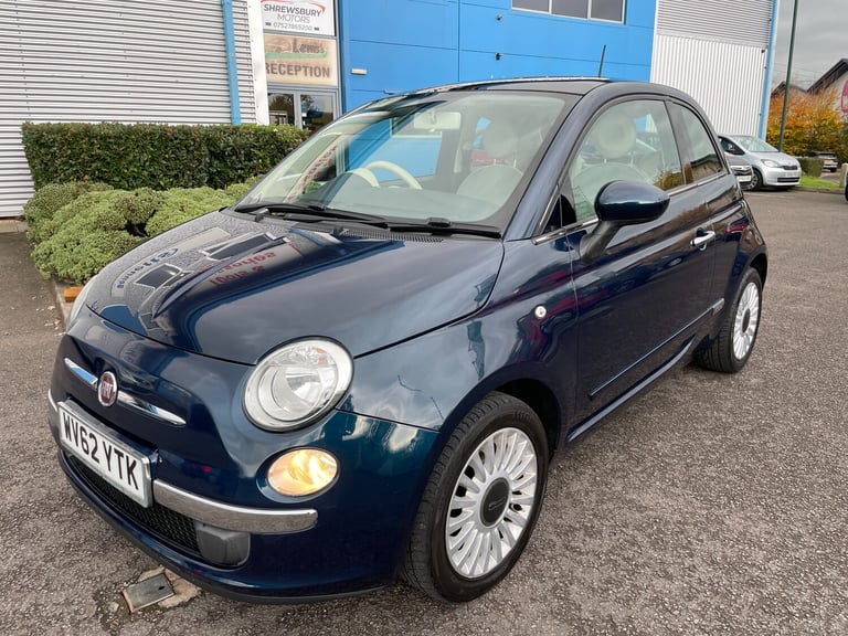 2012 Fiat 500 1.2 Lounge Hatchback 3dr Petrol Manual Euro 4 (69 bhp) Petrol