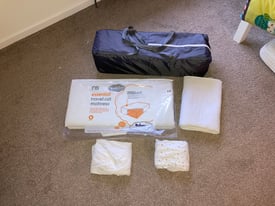 Travel Cot and accessories