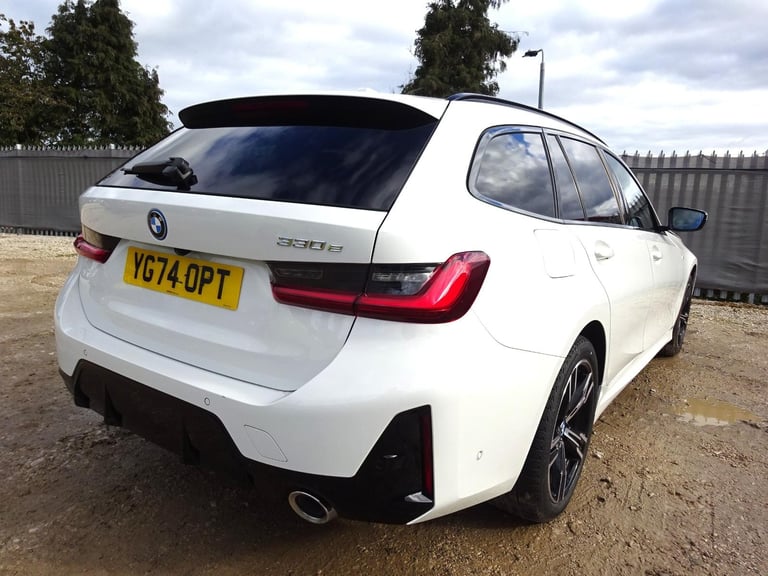 2024 74 REG BMW 3 SERIES 330E M SPORT HYBRID AUTO ESTATE DAMAGED SALVAGE