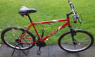 Apollo Slant adult bike, 20&quot; frame, 26&quot; wheels