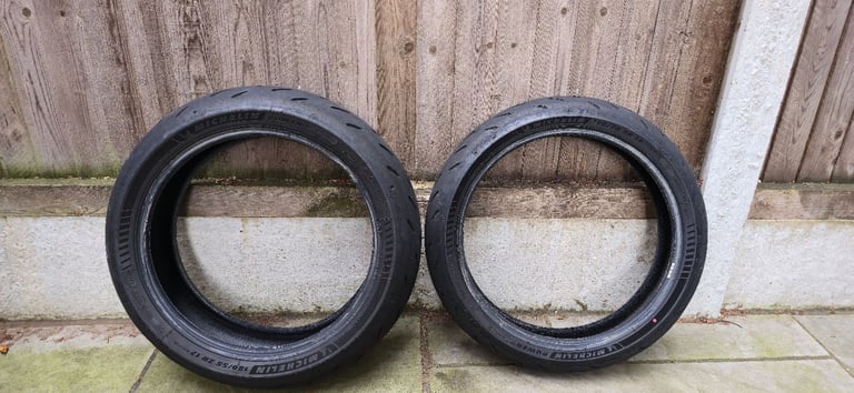 Michelin Power GP 2CT 120/70-17 & 180/55-17 - Part Worn