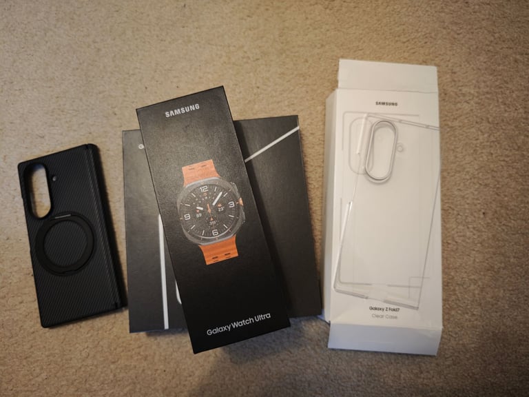 image for Samsung Galaxy Z Fold 7 512gb Ultra Watch 2025 and Buds 3 pro bundle